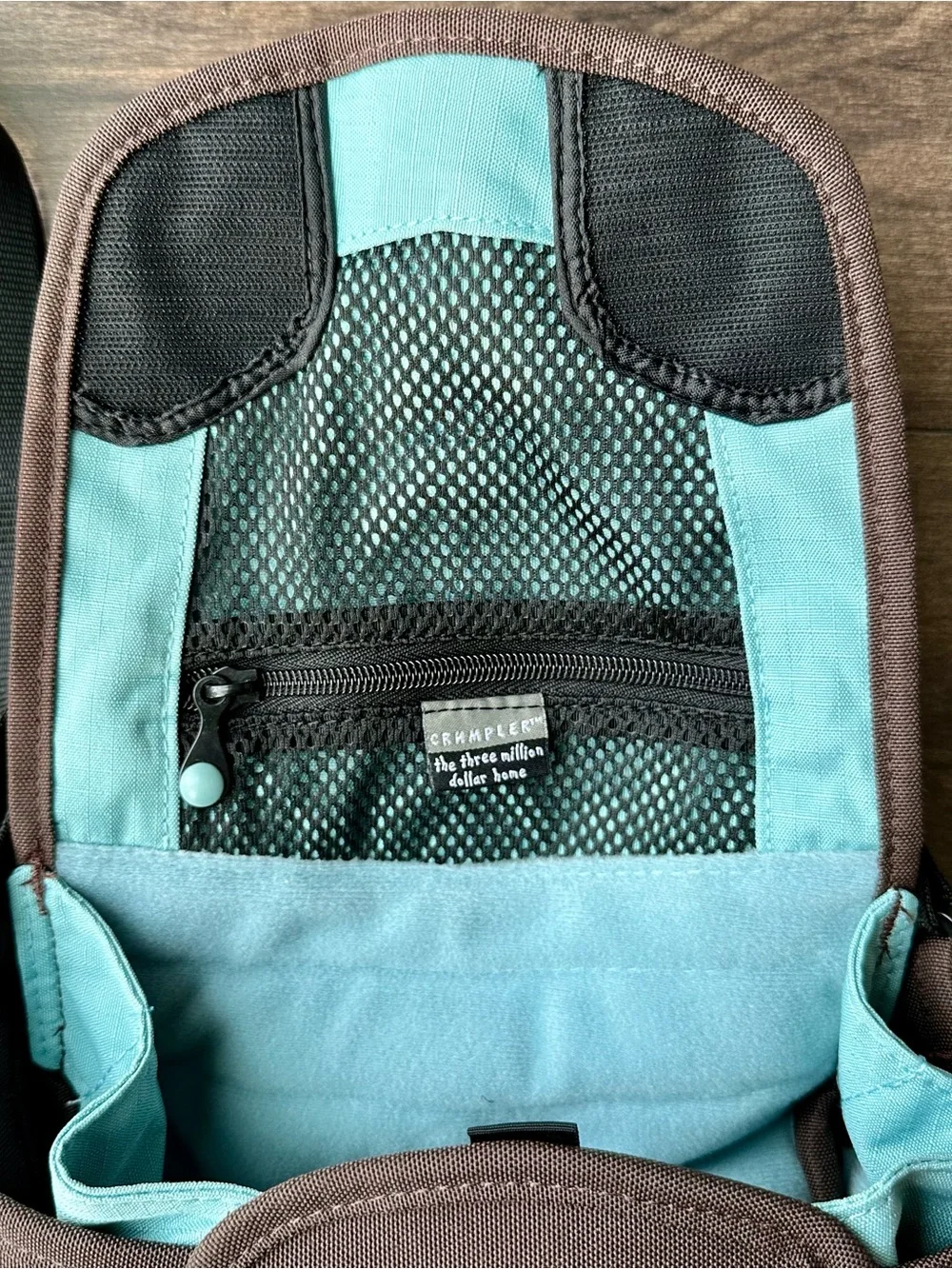 Crumpler 3 Million Dollar Home Camera Bag Brown Orange Sling Messenger Crossbody
